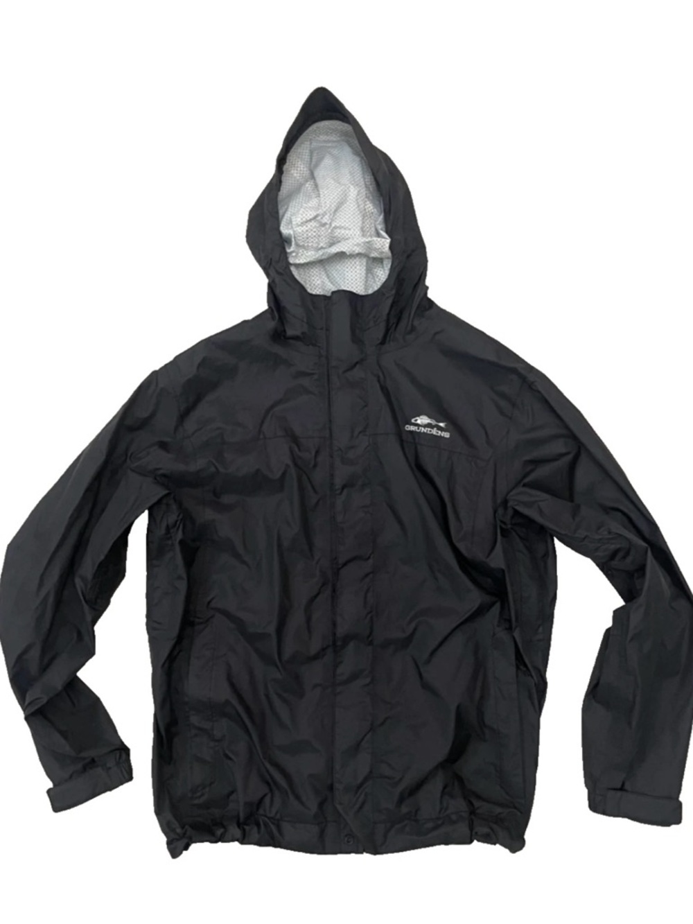 Grundéns Men's Black Hooded Performance Jacket